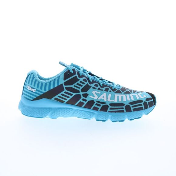 Salming Womens Speed 8 Blue Shoes (NWT) - Picture 1 of 4